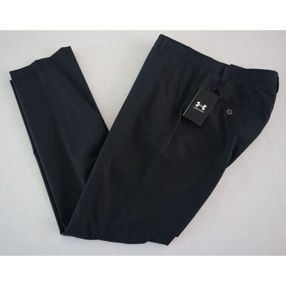 Under Armour 1347389 001 Men's Sz 38/32 Black MFO Match Play Vented Pants - Picture 8 of 9